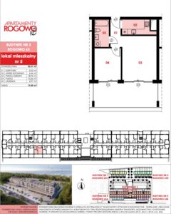 Grundriss Erdgeschoss Wohnung Nr. 5